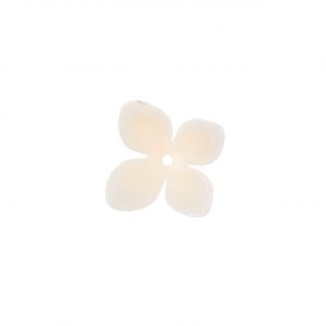 Rico Design Perle Blüte creme 14x4mm 8 Stück