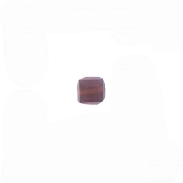 Rico Design Glasschliffperle grau 5x4mm 15 Stück