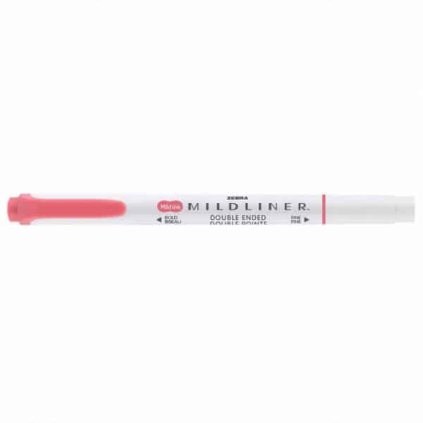 ZEBRA Mildliner Textmarker mit 2 Spitzen rot