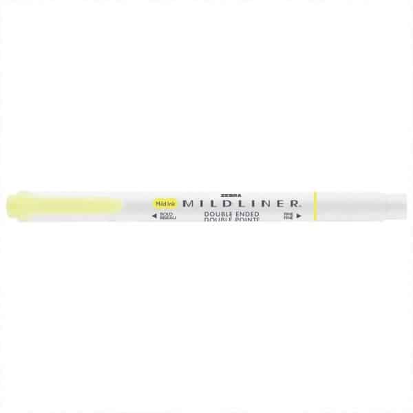 ZEBRA Mildliner Textmarker mit 2 Spitzen gelb