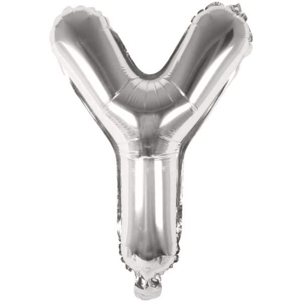 Rico Design Folienballon Buchstabe silber 36cm Y