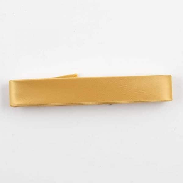 Gütermann Schrägband 20mm Satin 2m gold Nr. 937