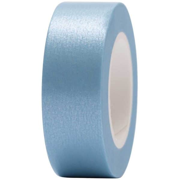 Paper Poetry Tape uni 15mm 10m hellblau