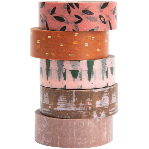 Paper Poetry Tape Set Struktur 5teilig