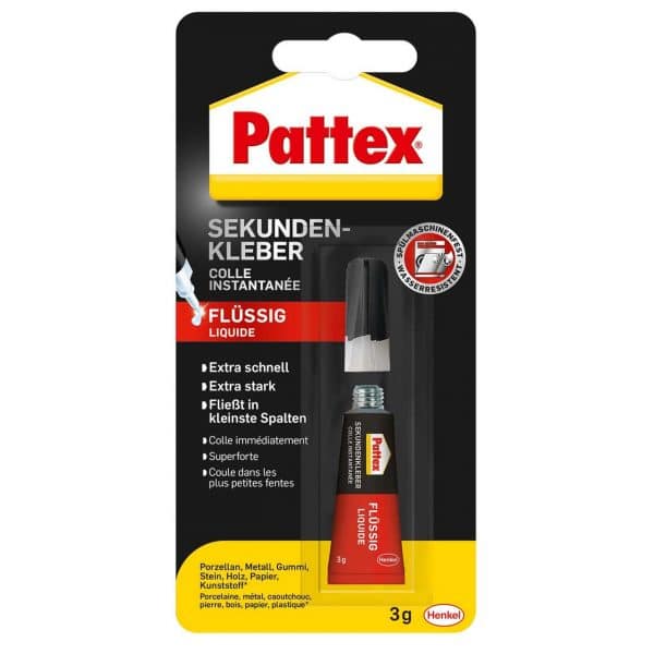 Pattex Sekundenkleber Classic flüssig 3g