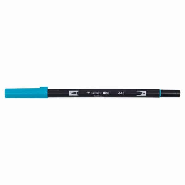 Tombow ABT Dual Brush Pen turquoise 443