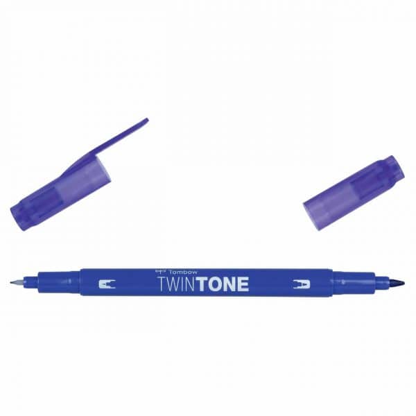 Tombow TwinTone Fasermaler prussian blue