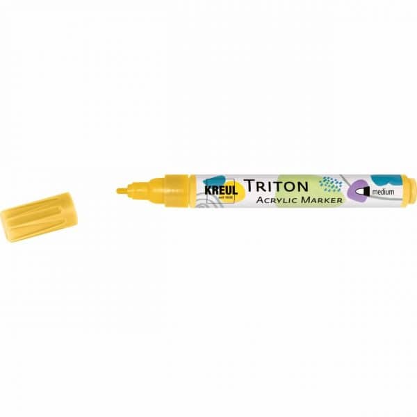 KREUL Triton Acrylic Marker medium 1-3mm maisgelb