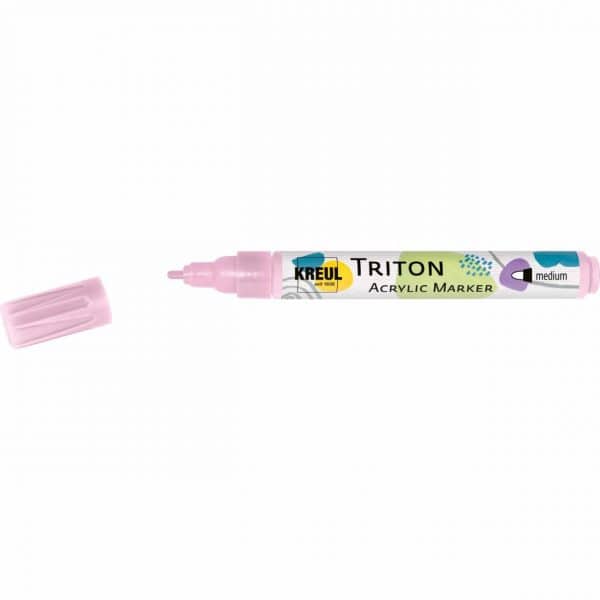 KREUL Triton Acrylic Marker medium 1-3mm zartrosa