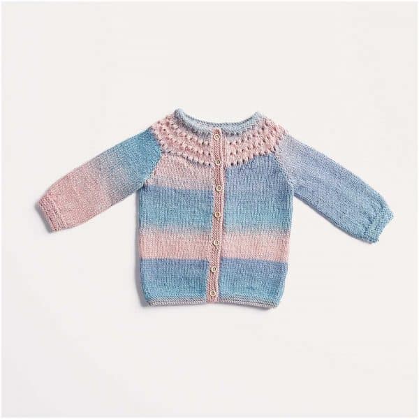 Strickset Jacke Modell 06 aus Baby Nr. 35 56/62