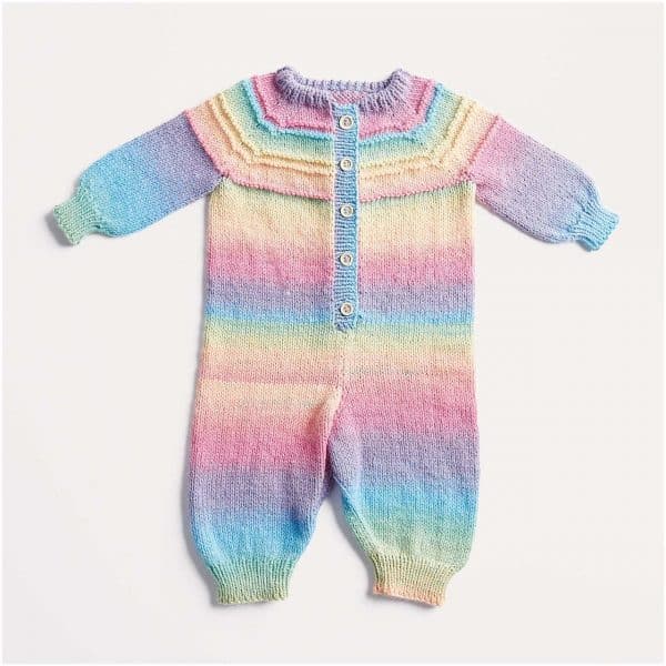 Strickset Strampler Modell 14 aus Baby Nr. 35 56/62