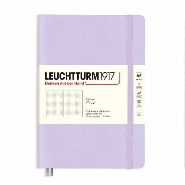 LEUCHTTURM1917 Notizbuch Medium dotted Softcover A5 lilac