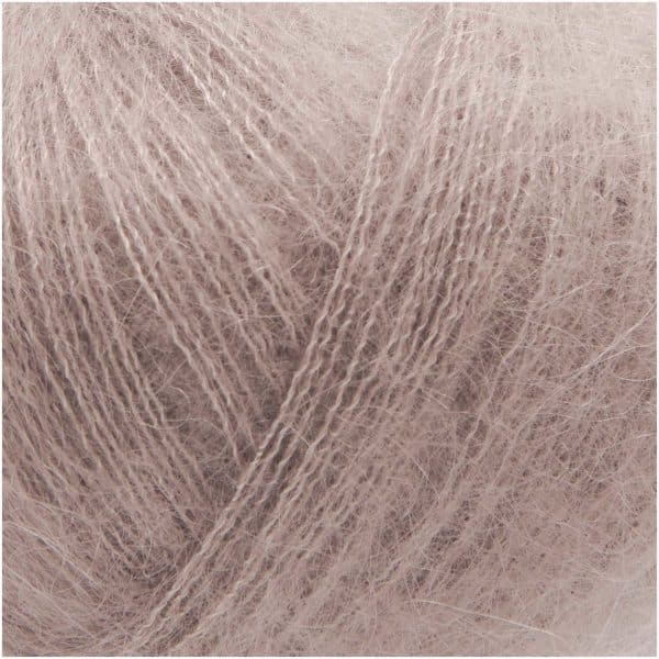 Rico Design Essentials Super Kid Mohair Loves Silk 25g 200m graubraun