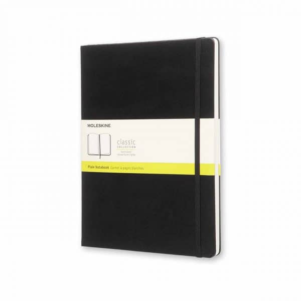 Moleskine Notizbuch XL blanko Hard Cover schwarz