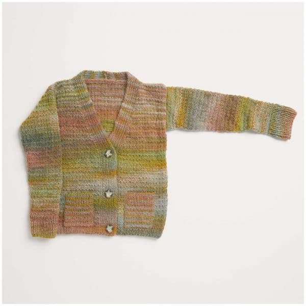 Strickset Jacke Modell 16 aus Kids Nr. 11 134/140