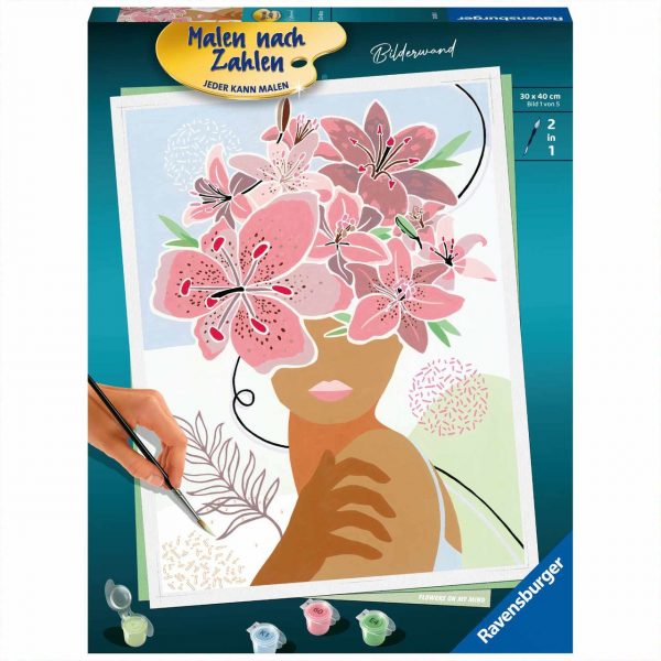 Ravensburger Malen nach Zahlen Flowers on my Mind