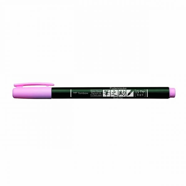 Tombow Fudenosuke Brush Pen Pastel soft pink