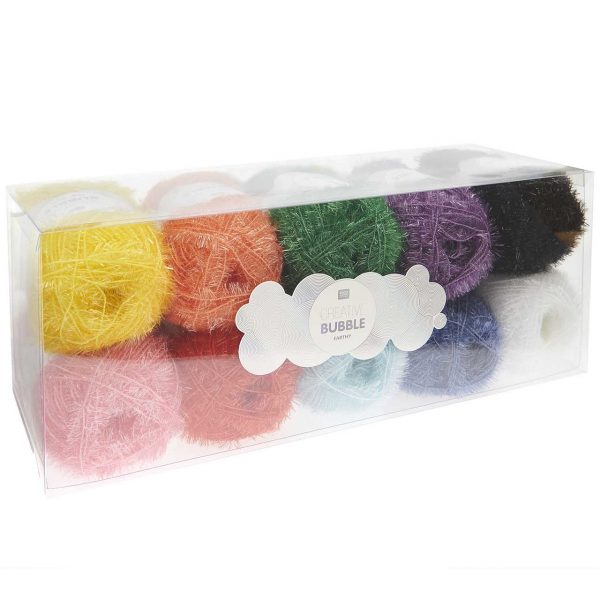 Rico Design Creative Bubble Set Rainbow Colours 10 Knäuel