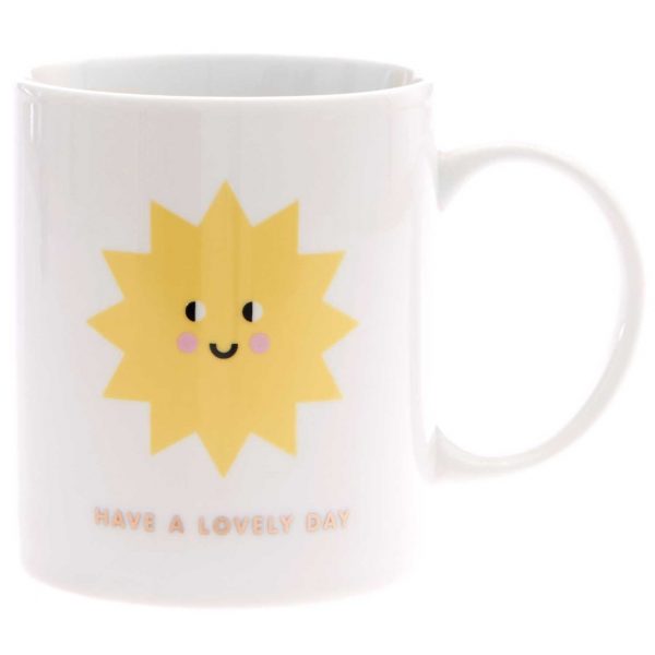 Ohhh! Lovely! Porzellan Tasse Sonne 8x9