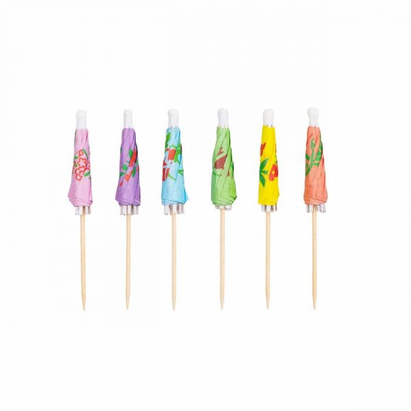 YEY! Let's Party Picker Schirmchen floral 8