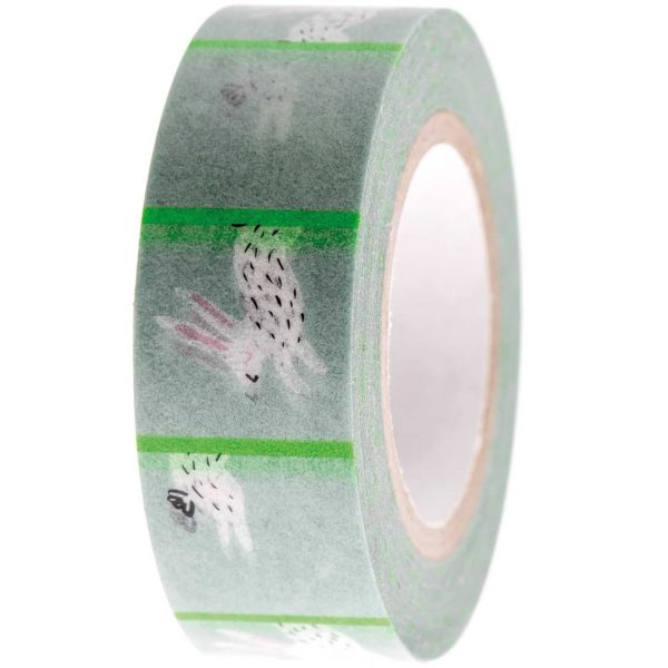 Paper Poetry Tape Bunny Hop mint 1