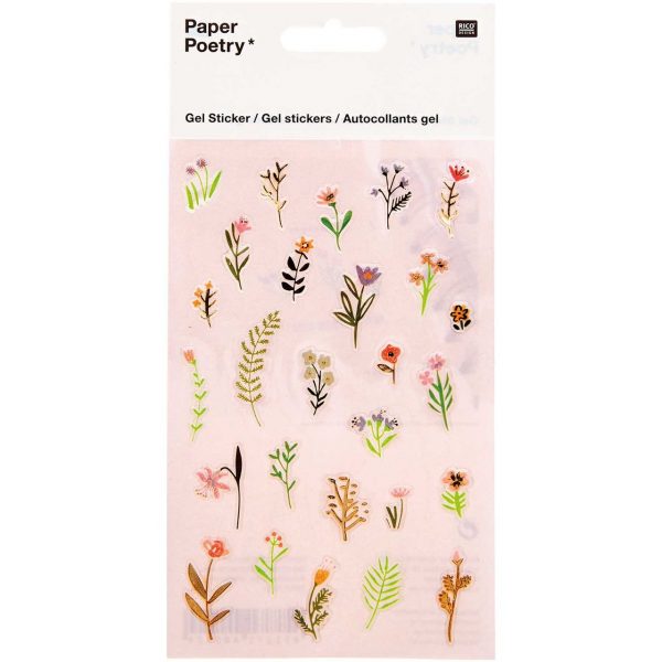 Paper Poetry Gelsticker Bunny Hop Streublumen