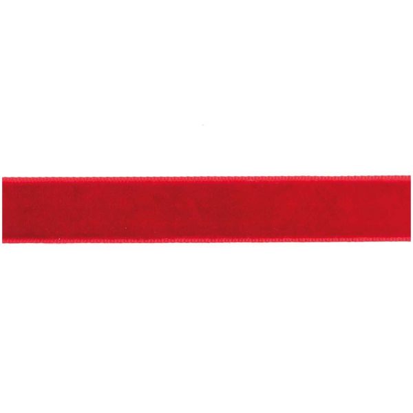 Paper Poetry Samtband 16mm 2m rot