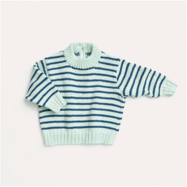 Strickset Pullover Modell 17 aus Baby Nr. 37 68/74